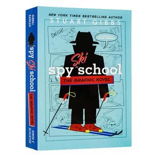 间谍学校系列第4册滑雪学校英文原版 Spy Ski School the Graphic Novel 冒险故事特工主题 惊险刺激 侦探推理冒险故事漫画版 平装