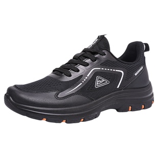 回力爸爸鞋健步鞋男款透气软底轻便减震运动鞋舒适深色休闲健步鞋