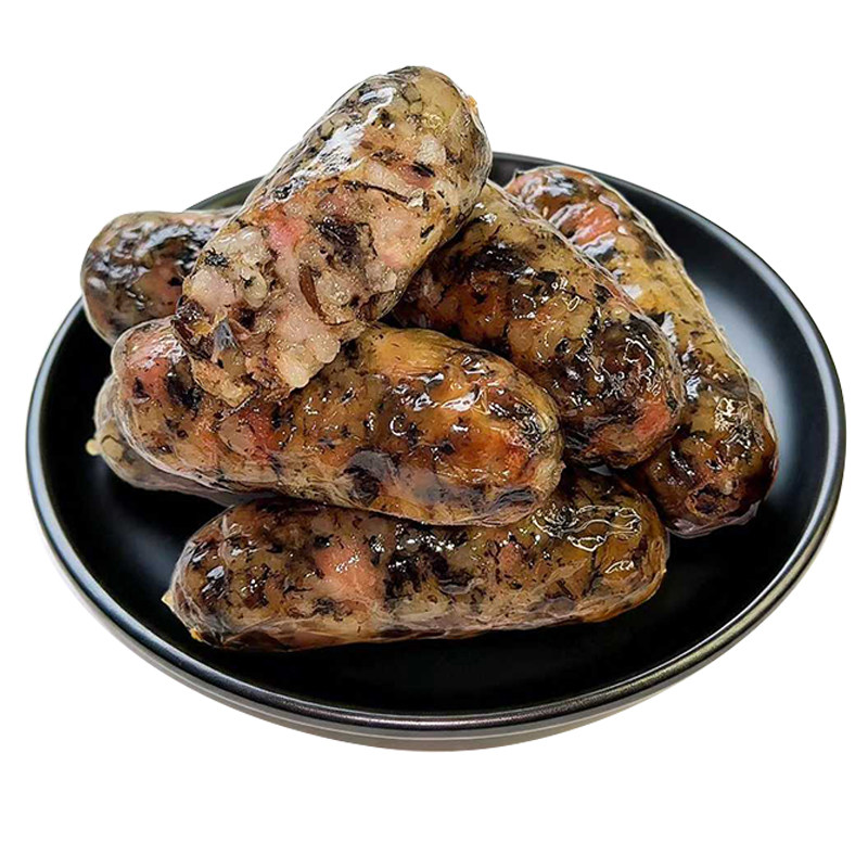 梅干菜糯米肉肠火山石脆皮烤肠
