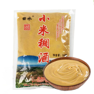田水小米稠酒陕西陕北特产榆林延安小米稠酒浑酒香谷米酒黄酒袋装