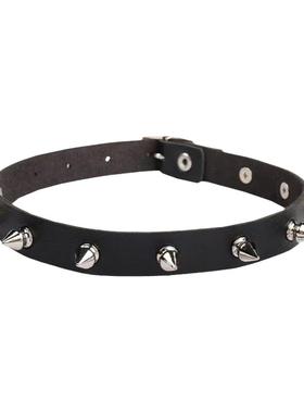 scandium合金pu皮朋克暗黑项圈