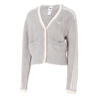 阿迪达斯三叶草CNY新年款外套女装马年运动服开衫毛衣夹克KT3170