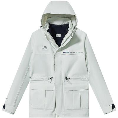 伯希和户外冲锋衣加绒防风防水