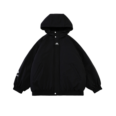 男童秋冬款外套2025新款冬装夹棉加厚中大儿童男孩冬季帅气时髦潮