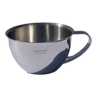 18/10不锈钢带手柄多用碗大肚杯