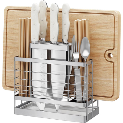 304不锈钢厨房刀座筷子架砧板架