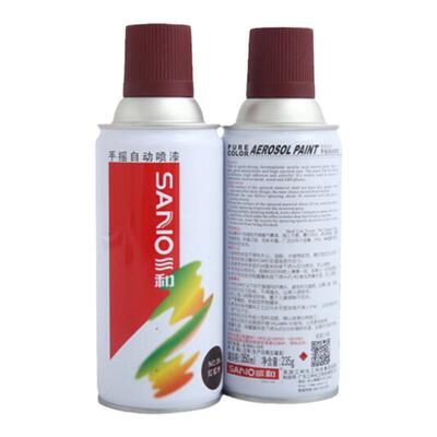 自动喷漆红棕黑棕深棕SANO/三和