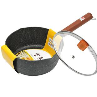 CookerBene日式雪平锅小锅一人食家用煮方便泡面汤锅热牛奶锅不粘