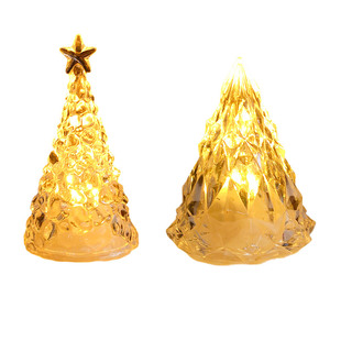 新年礼物春节装饰品ins氛围感冰山小夜灯生日床头卧室装饰品摆件