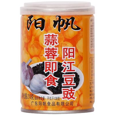 阳帆牌蒜蓉即食豆豉罐装210克