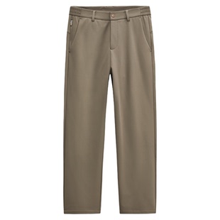 九牧王三防加绒休闲裤冬季保暖防风户外裤子