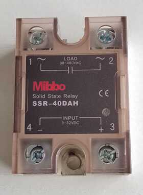 议价Mibbo米博 SSR-40DAH 40A固态继电器 15DAH 15A 25DAH 25A 10