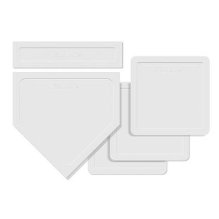 TPE棒球训练垒垫简易垒包防水垒垫防滑垒包本垒板投手板加厚5件套