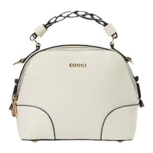 COOGI库奇女包2024年新款真皮轻奢手提包单肩斜挎小方包生日礼物