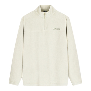 361运动卫衣男2025冬季新款男士加绒半开襟卫衣摇粒绒冲锋衣内胆