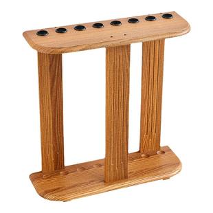 新款台球杆放置架 落地式8孔台球杆架桌球杆架台球用品配件支架子