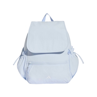 adidas阿迪达斯背包女秋实用翻盖双肩蓝CESPBPM学生书包 LF1694