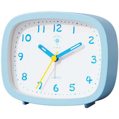 北极星2025新款桌面小闹钟儿童学生用专用起床神器静音台式时钟表