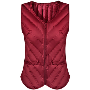 新款轻薄羽绒马甲女冬短款修身内穿韩版打底保暖背心坎肩马夹内胆