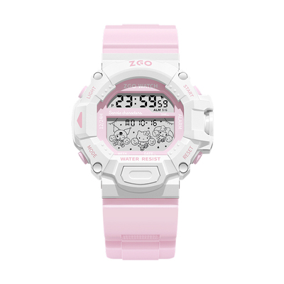 正港三丽鸥电子手表女生运动防水