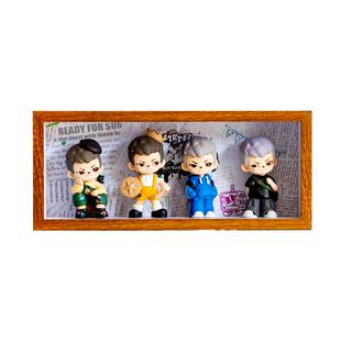 年少时光展示rayan收藏展示柜玻璃抽拉摆件盒子盲盒收纳展示相框