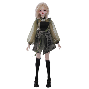 新中式古典sd玩偶四分bjd娃娃青苒国潮古风树脂少女手工自制全套