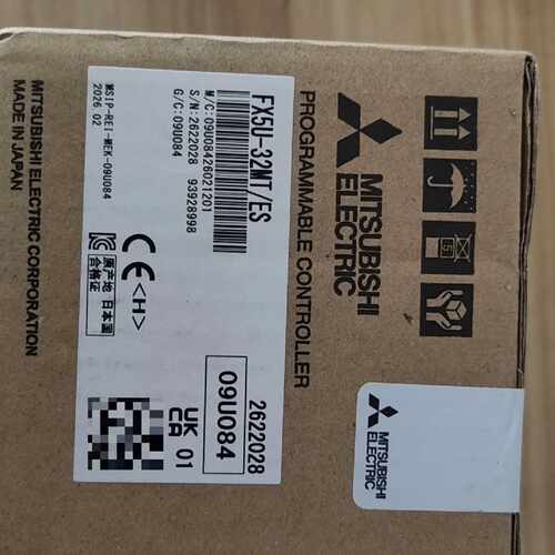 〔议价-可维修〕三菱FX5U-32MT/ES可编程控制器 原装正品 日本制