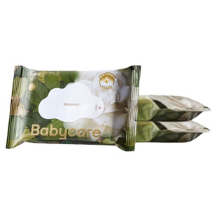 【天猫U先】babycare婴儿山茶湿巾手口专用宝宝湿纸巾便携装10抽