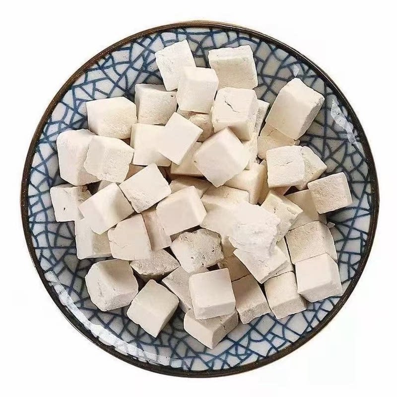 无硫干货白茯苓中心块生切