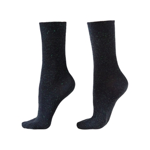 CALZEDONIA卡泽意袜女士时尚休闲含羊绒保暖波点短袜中筒袜DC0588