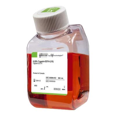 Gibco胰酶细胞消化液0.25%胰酶