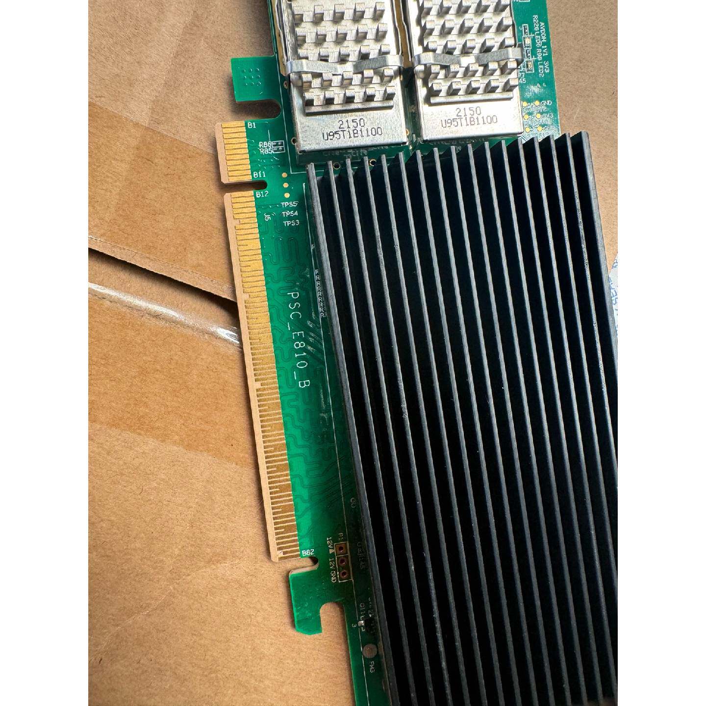 议价的卡双口100G光纤网卡E810可维修