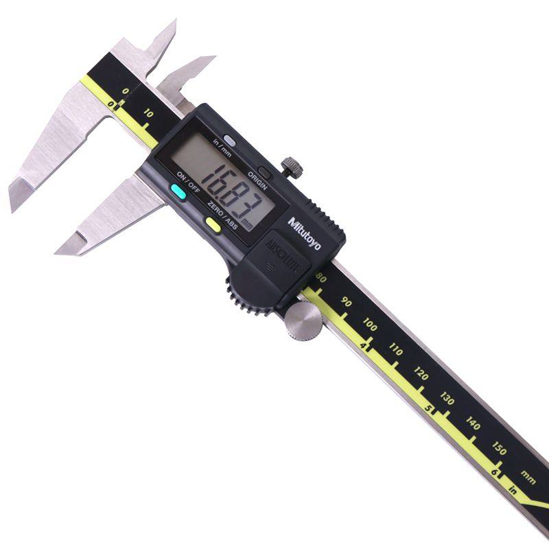日本三丰数显游标卡尺高精度防水正品带表原装进口0-150mm工业级