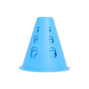 轮滑桩杯训练器材溜冰障碍物道具防风路障角标绕桩小锥桶圆练习桩