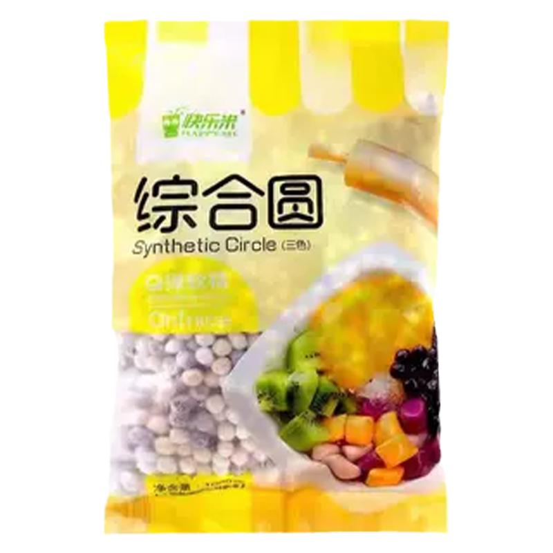 快乐米三色小芋圆1kg*18包芋圆