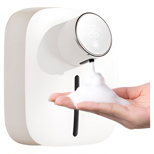 PLUZZ自动洗手液机智能感应泡沫洗手机壁挂式电动皂液器家用起泡