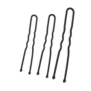 黑色u型夹盘发插针发饰发夹大号加粗固定工具一字u型卡子头发丸子