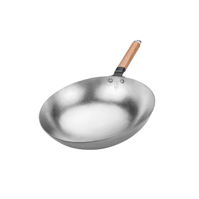 keith铠斯户外炒菜锅纯钛功夫锅