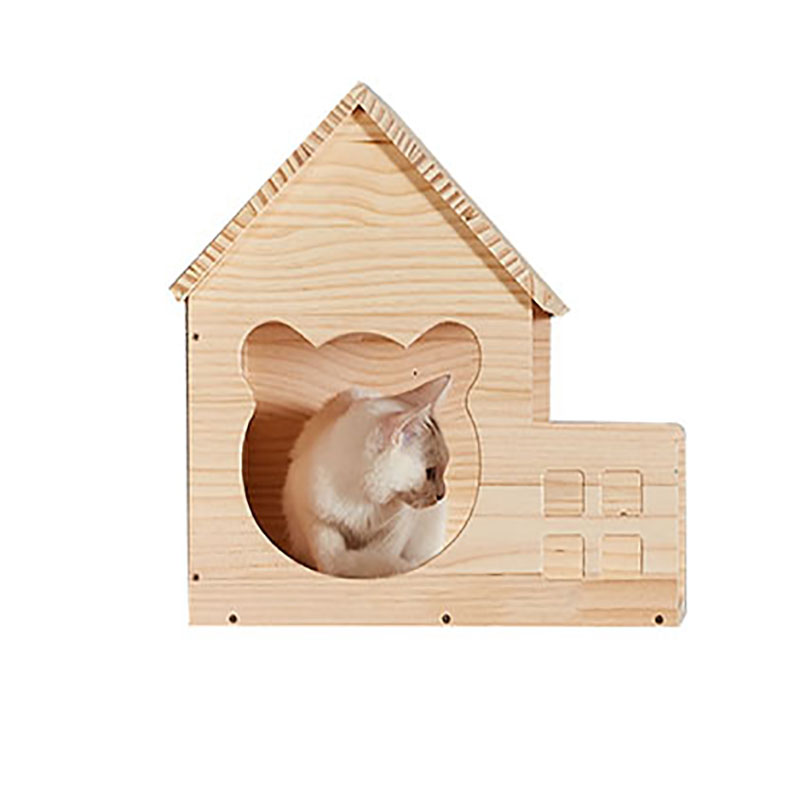 猫爬架墙壁式实木墙面壁挂式跳台
