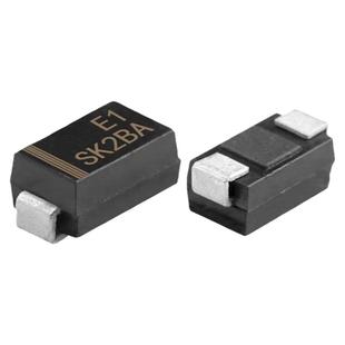 SK2BA肖特基SMA贴片2A100V变频空调专用维修SK28A二极管SK1B主板