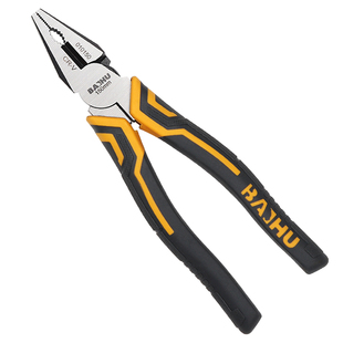 老虎钳工业级进口省力多功能钳子剪线6寸钢丝钳尖嘴钳8寸电工专用