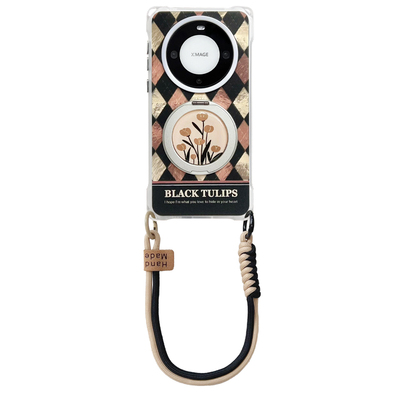 360旋转支架挂绳斜挎磁吸手机壳