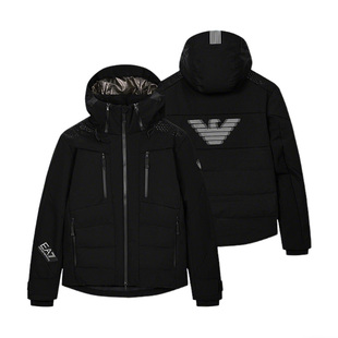 Armani/阿玛尼EA7 男士鹰标滑雪加厚保暖棉夹克外套 6RPG10 PNCJZ
