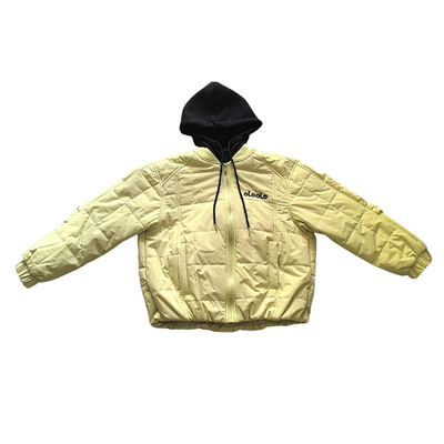 女童夹棉外套加厚女宝宝洋气冬装