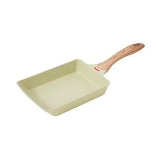 Jeetee玉子烧日式家用平底锅不粘厚蛋烧方形麦饭石小煎锅煎蛋神器
