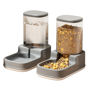 猫咪饮水机猫粮自动喂食器猫宠物喂水狗狗喝水碗不插电流动狗水壶