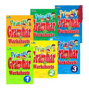 新加坡小学语法练习6册1-6年级Primary Grammar Worksheet 原版书新加坡Casco出版