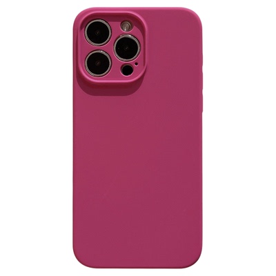 Pure color liquid silicone shockproof soft case适用iphone 11 12 13 14 15 16 plus 17 pro max