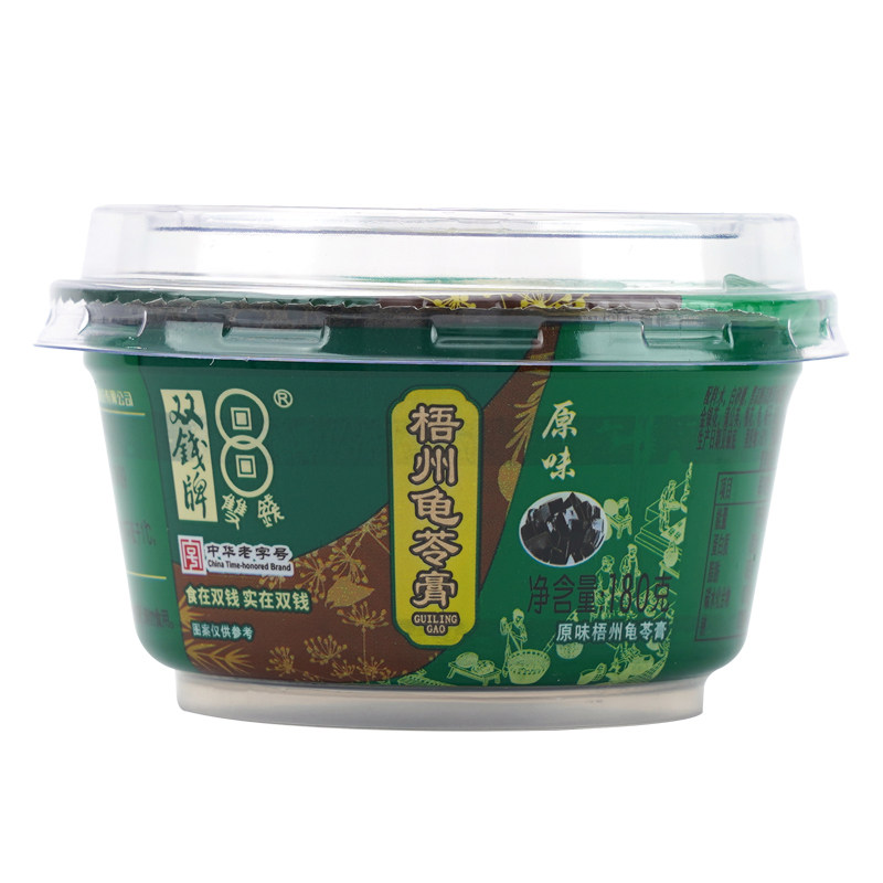 双钱龟苓膏真龟熬煮无添加零食