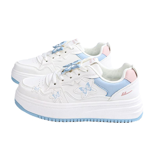 回力官方旗舰店女鞋2026新款小白鞋休闲运动鞋子女士厚底板鞋女款